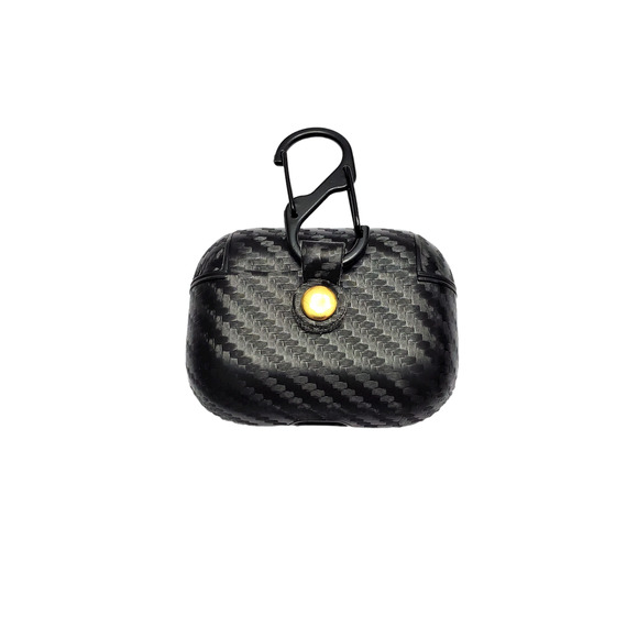 Case Cover For Airpods Pro Fits only Pro Gen Carbon Design for Jaguar - Picture 3 of 3